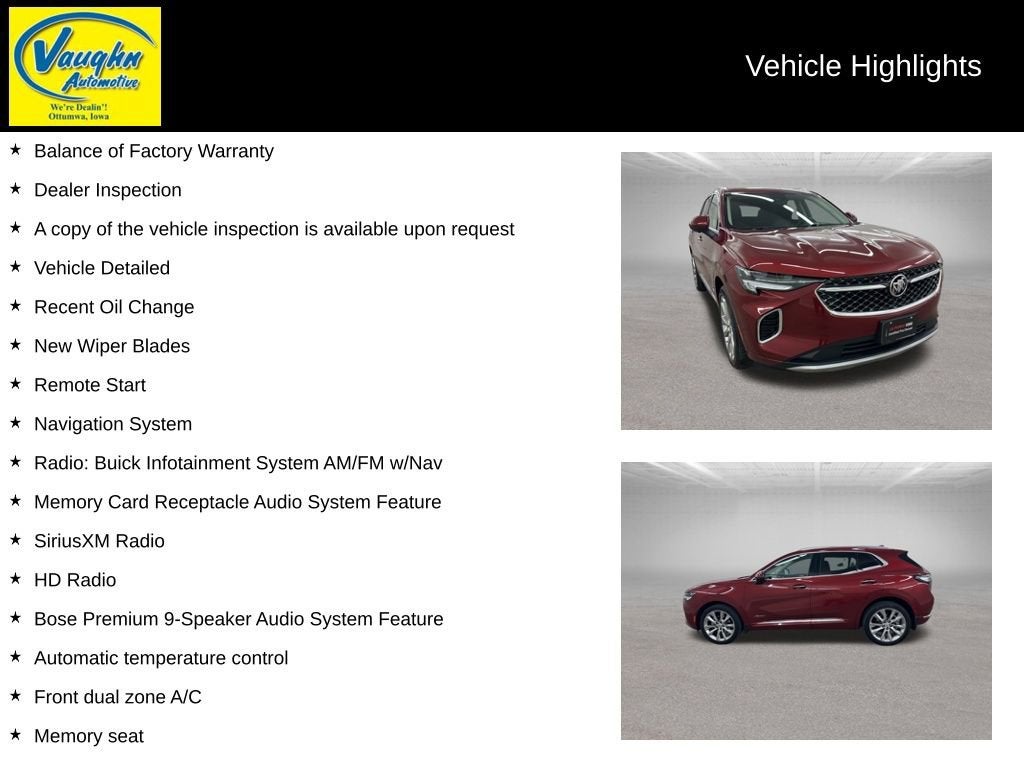 2023 Buick Envision Avenir