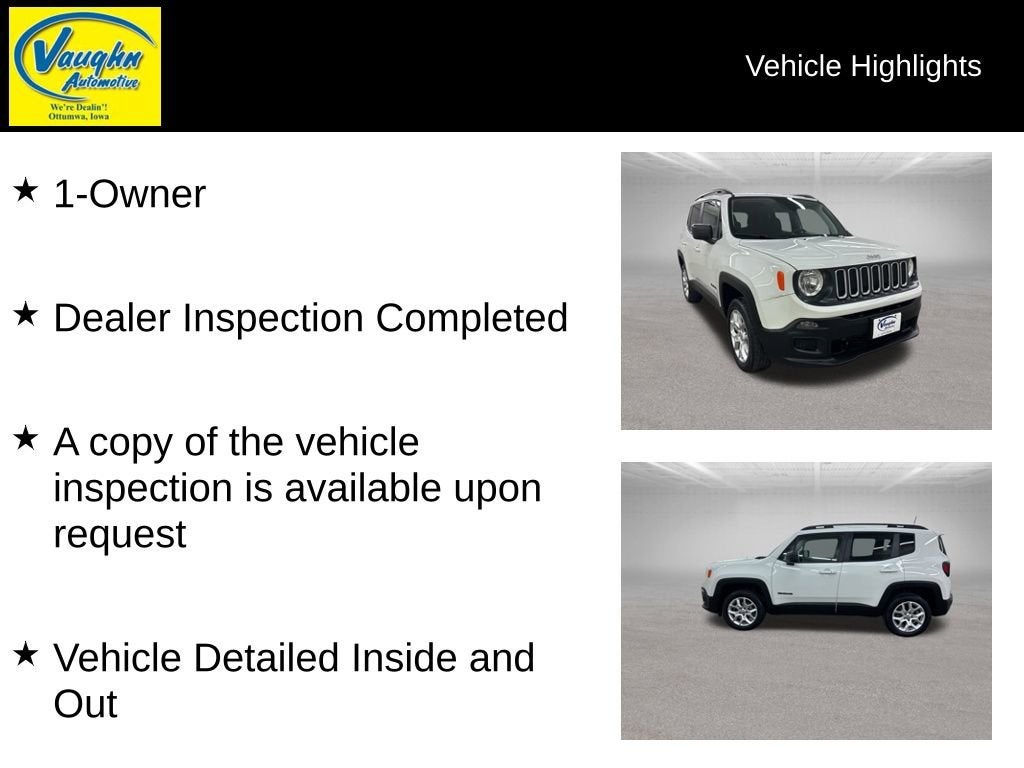 2018 Jeep Renegade Sport